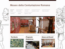 Tablet Screenshot of museodellacenturiazione.it